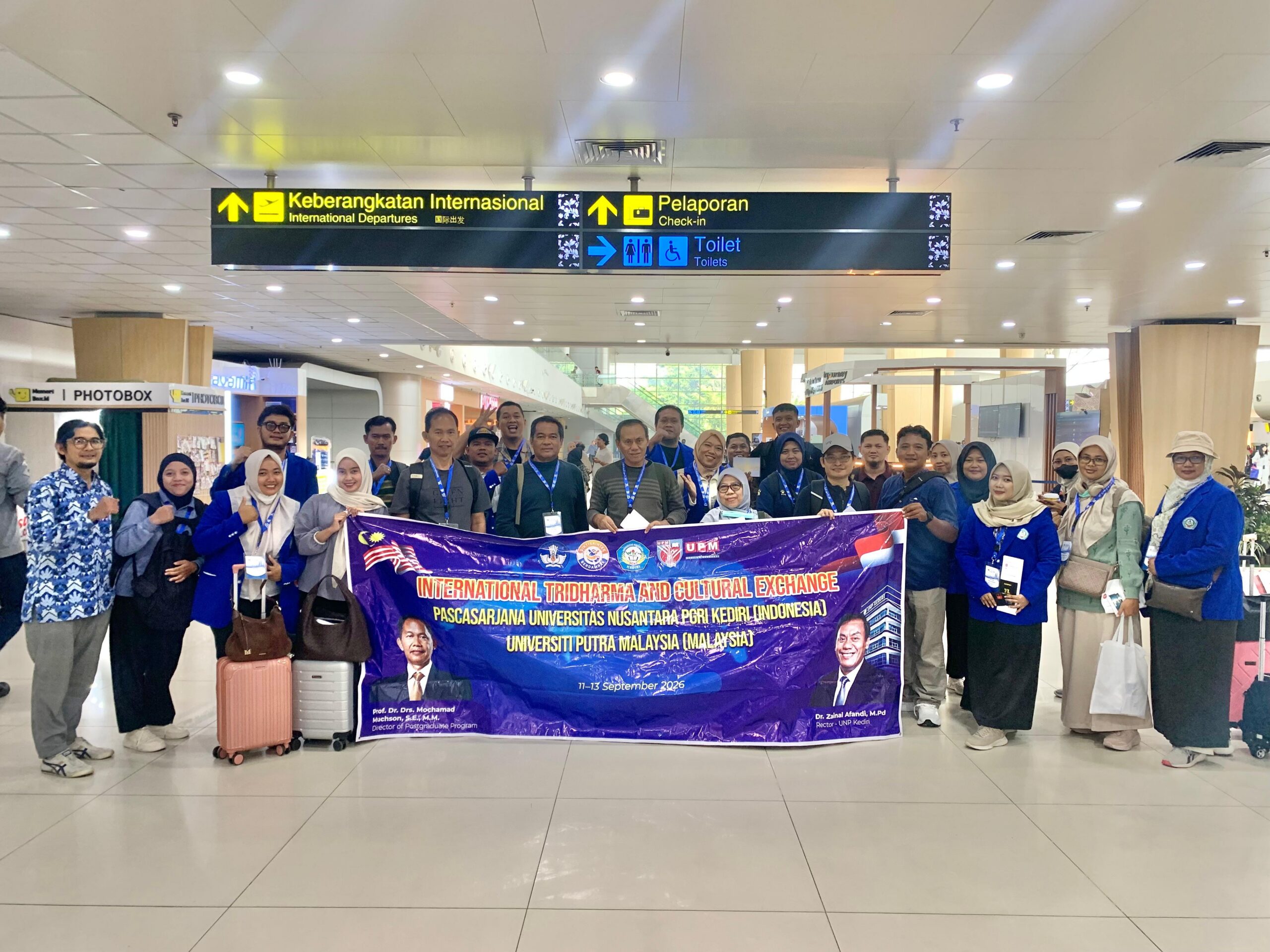 Kegiatan International Tri Dharma and Cultural Exchange